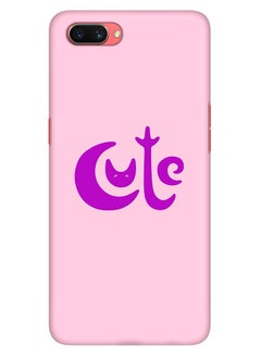Stylizedd Oppo A3s Case Slim Snap Basic Series Customized Mobile Cover Hard PC Shield Matte Finish Print - Cute Multi Color