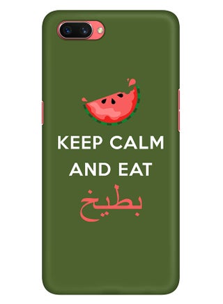 Stylizedd Oppo A3s Case Slim Snap Basic Series Customized Mobile Cover Hard PC Shield Matte Finish Print - Bateekh Multi Color - v1602491755/N40571775A_1