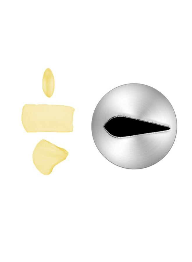 Cake Decorating Piping Nozzle Silver 5cm