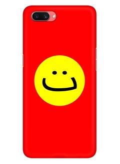 Stylizedd Oppo A3s Case Slim Snap Basic Series Customized Mobile Cover Hard PC Shield Matte Finish Print - Ta Smile Multi Color