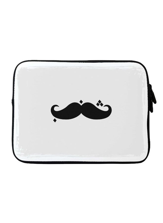 Stylizedd Shanab Printed Sleeve For Apple MacBook 15-Inch Grey/Black/White
