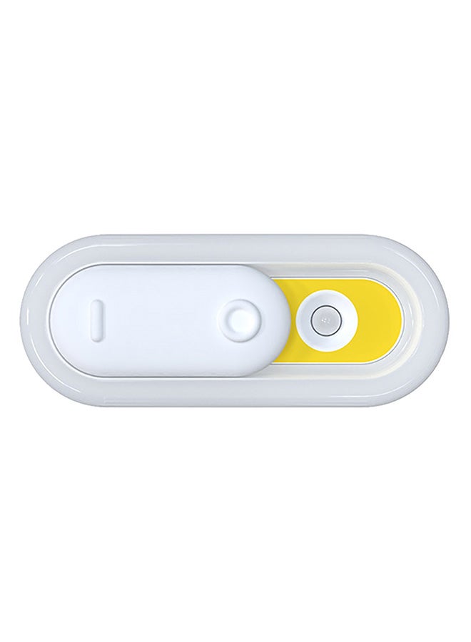 مصباح ليلي ذكي قابل للشحن بمنفذ USB ومزود بجهاز استشعار للحركة أبيض 16.70X4.00X9.50سم  - Image 1