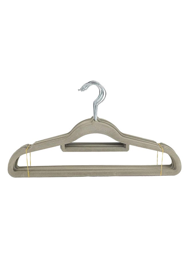 Yatai 30-Piece Non Slip Cloth Hangers Set Grey 22.5 x 41cm - Image 1