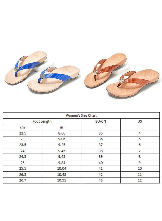 Anti-Slip Comfortable Flip-Flops Slipper Red  - Image 3