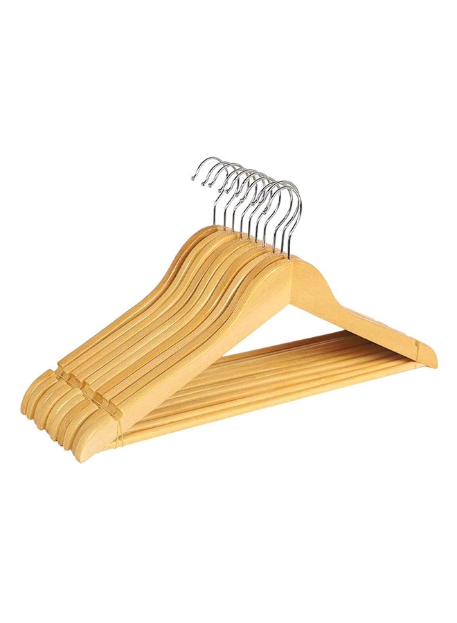 Yatai - 20-Piece Non Slip Cloth Hangers Set Beige 22.5 x 45cm - Image 1