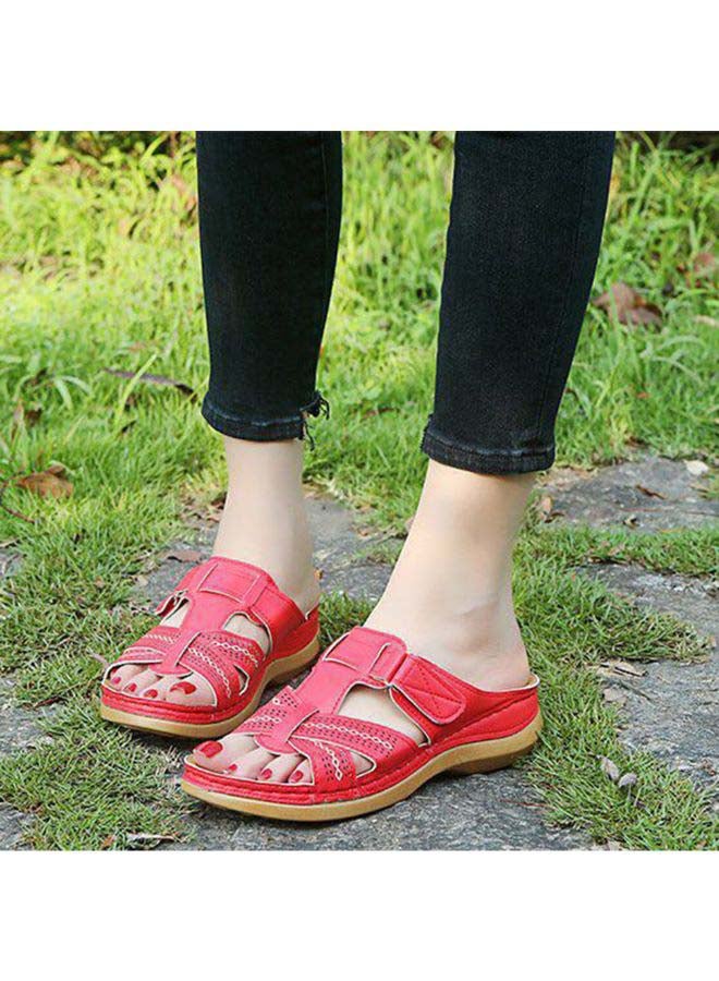 Anti-Slip Comfortable Sewing Thread Craft Slipper Blue - Image 2