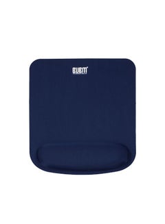 Anti-Slip Wrist Support Mousepad Dark Blue
