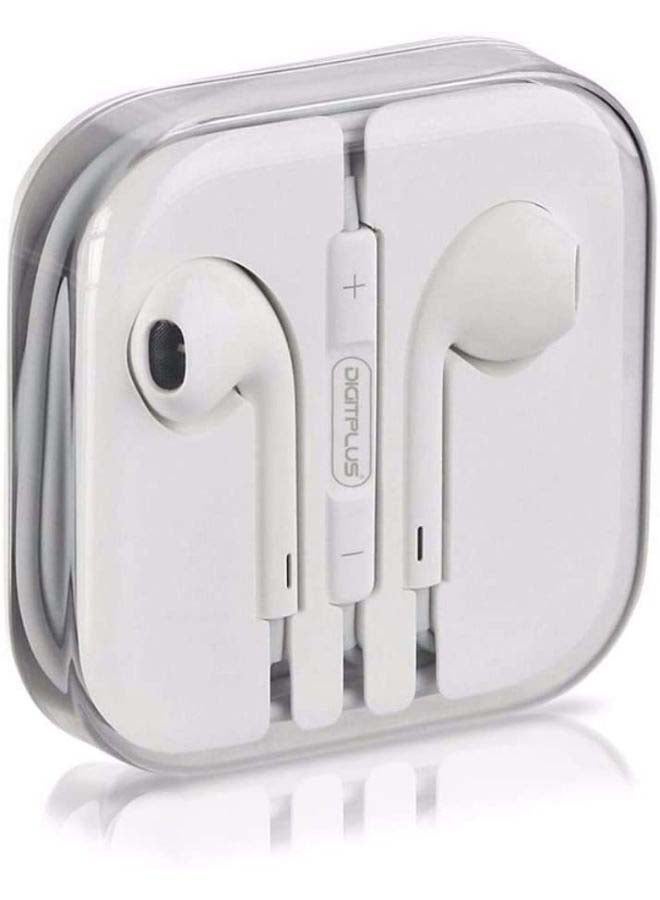 ديجيتبلس سماعة أذن مزودة بزر تحكم عن بُعد أبيض - Image 2