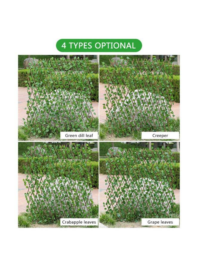Generic - Simulation Telescopic Fence Green 43 x 2cm - Image 1