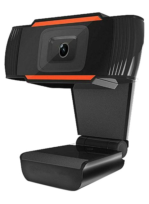 1080P 2MP Wide-Angle HD Webcam 30fps Auto Focusing Web Cam Noise-reduction MIC Laptop Computer Camera USB Plug & Play for Laptop Desktop Black