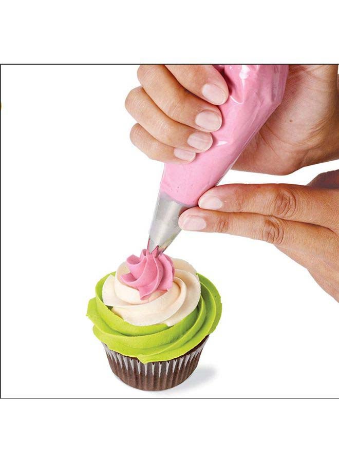 Cake Decorating Piping Nozzle Silver 5cm