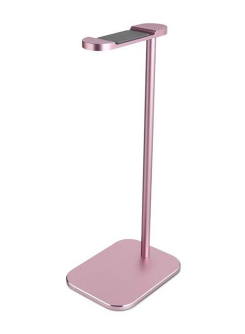 Portable Headphone Desktop Stand Aluminum Alloy Tablet Stand Pink