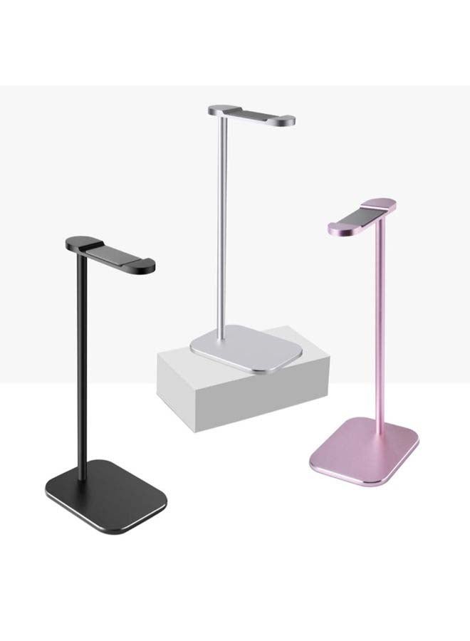 Portable Headphone Desktop Stand Aluminum Alloy Tablet Stand Pink  - Image 2
