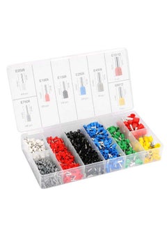 Generic 1200-Piece Insulated Electrical Wire Connector Set With Storage Box Multicolour  - Image 2