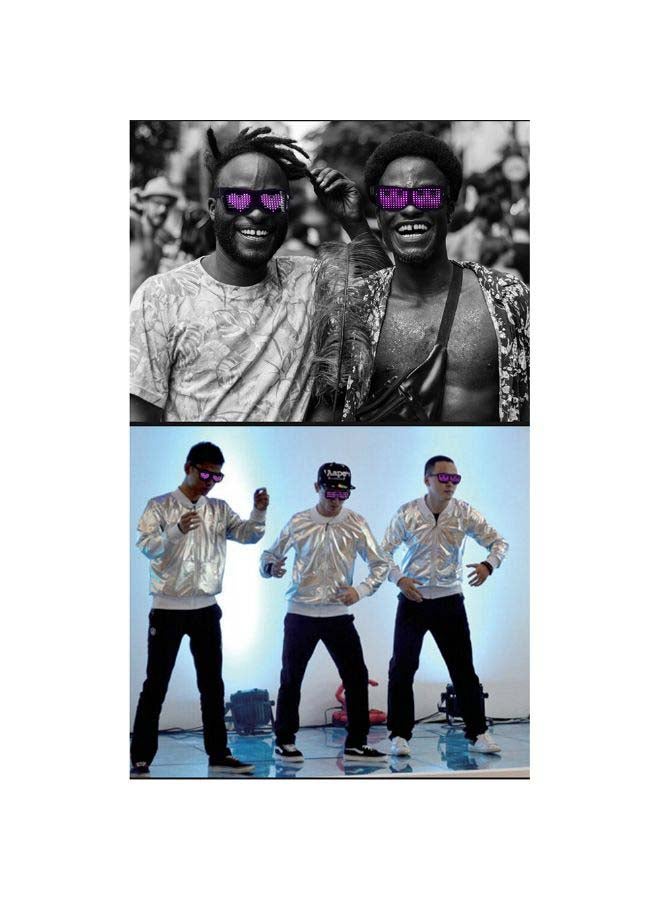 Oversized LED Sunglasses - Image 2