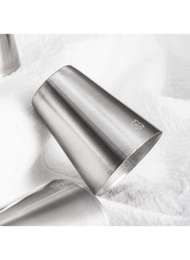 Beauenty Cake Decorating Piping Nozzle Silver 5cm - Image 2