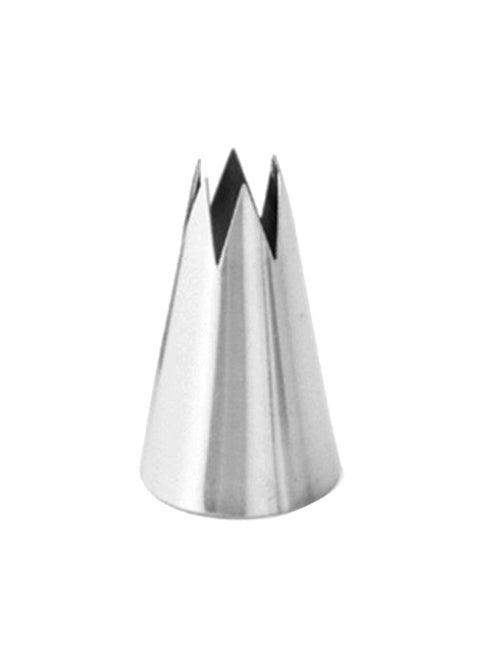 Cake Decorating Piping Nozzle Silver