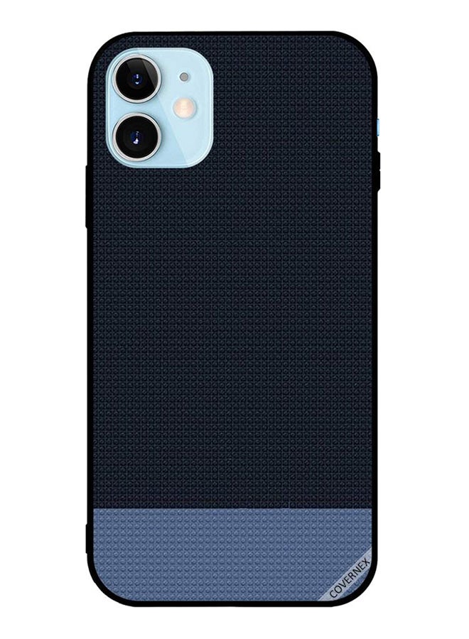 Covernex Protective Case Cover For Apple iPhone 12 Mini Blue Doted Shapes Pattern - Image 1