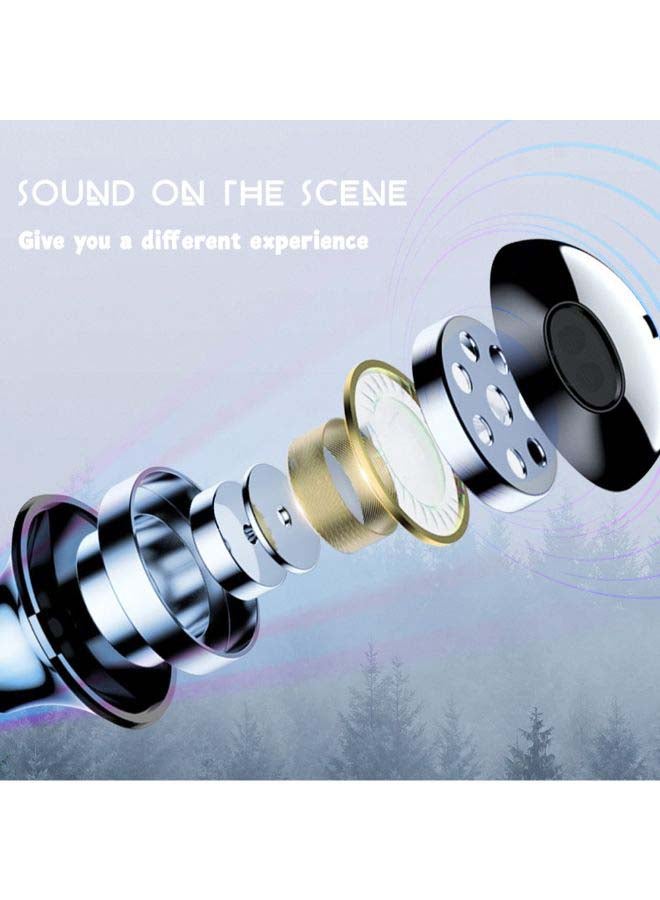 Generic Wired In-Ear Type-C Earphones With Mic Black  - Image 2