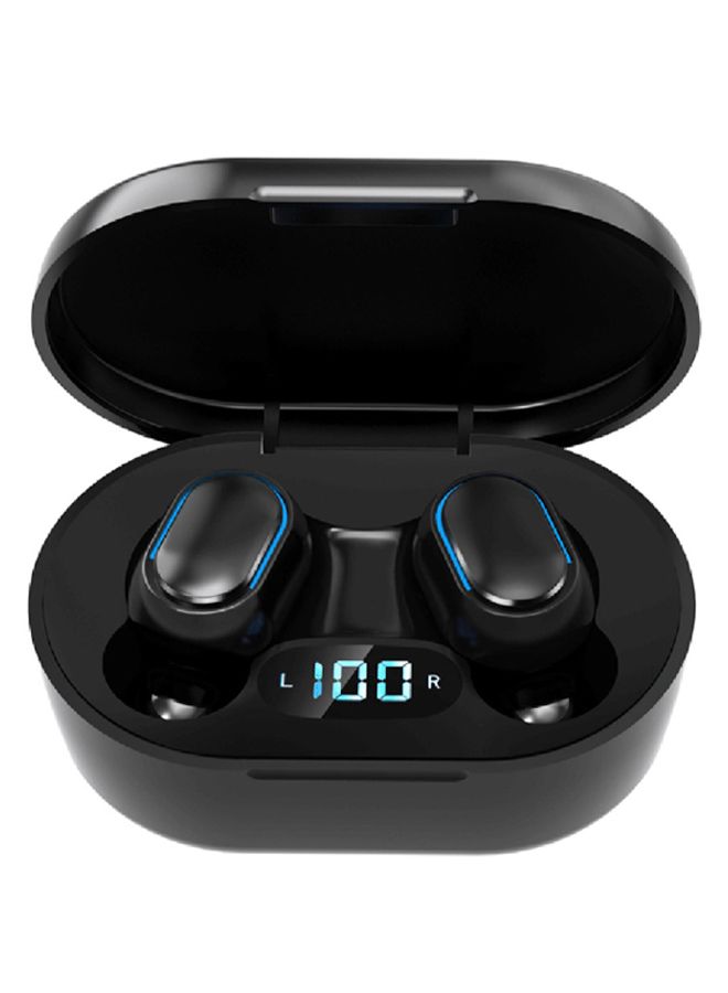 Generic Bluetooth In-Ear Earbuds With Charging Case Black  - Image 1