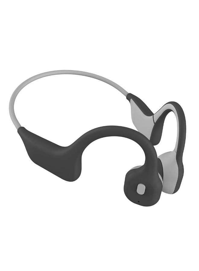 Bluetooth Bone Conduction Headphones With Mic Black