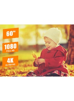 120-Inch Portable Metal Projector Screen S3974-lan Grey