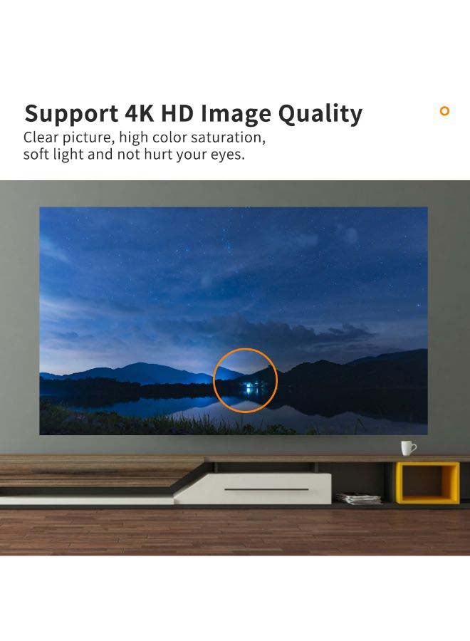 Generic - 120-Inch Portable Metal Projector Screen S3974-lan Grey - Image 1