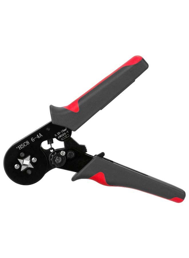 Self-Adjustable Crimping Plier Black/Red  - Image 3