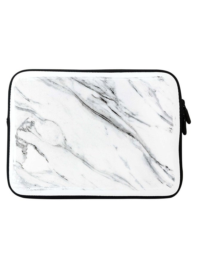 Stylizedd Marble Pattern Sleeve For Apple MacBook 15-Inch Grey/White