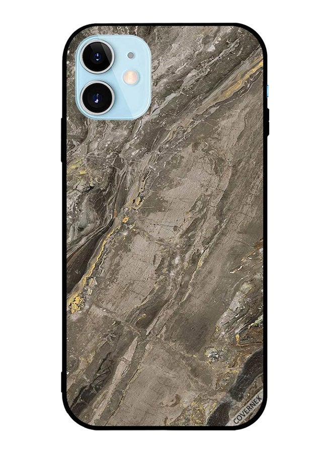 Covernex - Protective Case Cover For Apple iPhone 12 Mini Brown Marble Pattern - Image 1