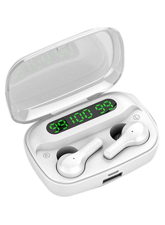 Generic True Wireless In-Ear Earbuds With Charging Case White  - Image 1