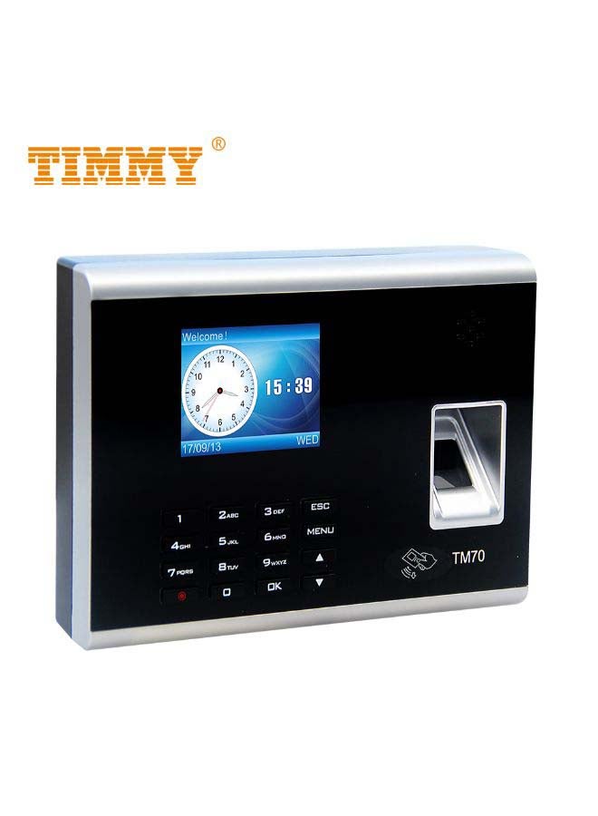 Timmy Intelligent Biometric Fingerprint Attendance Machine Black  - Image 2
