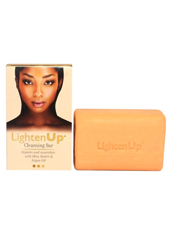 LIGHTENUP Plus Exfoliating Cleansing Soap Orange 200grams - Image 1