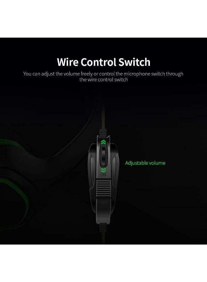 Ipega Over-Ear Gaming Wired Headphones For PS4/PS5/XOne/XSeries/NSwitch/PC - Image 2