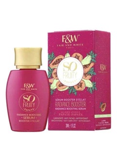 Fair and White So Fruity Papaya Radiance Boosting Serum 30ml 