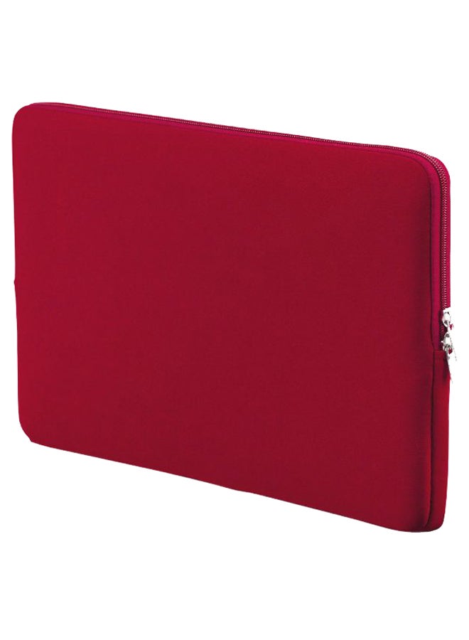 Lss Portable Zipper Soft Laptop Sleeve Red - Image 1