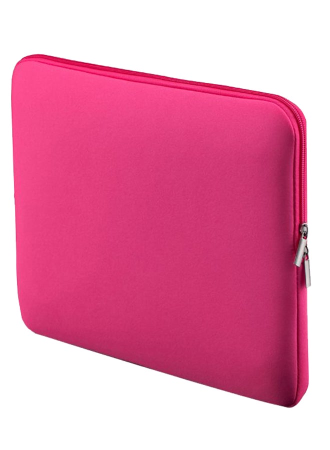 Lss Portable Zipper Soft Laptop Sleeve Pink