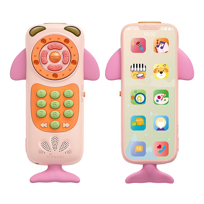 Baby Music Phone Early Educational Learning Telephone Kids Toy 22.00 x 3.70 x 13.00cm  - Image 1