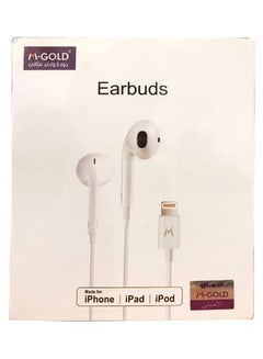 Wired Earphones White