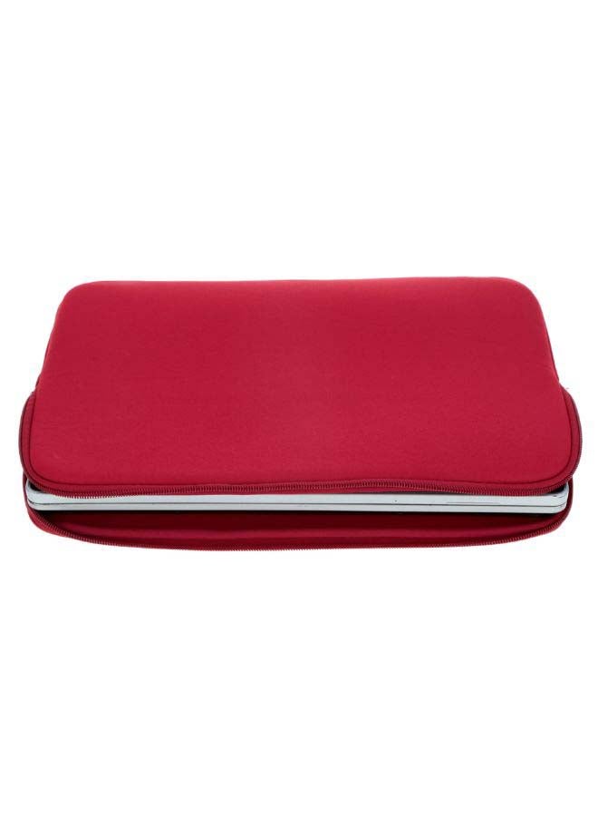 Lss Portable Zipper Soft Laptop Sleeve Red  - Image 2