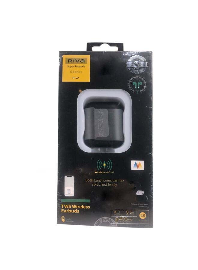 ريفا سماعات أذن لاسلكية تعمل بواسطة البلوتوث أسود - Image 3