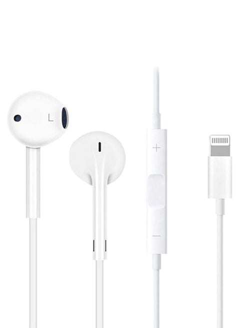 Stereo Lightning Play Earphones White