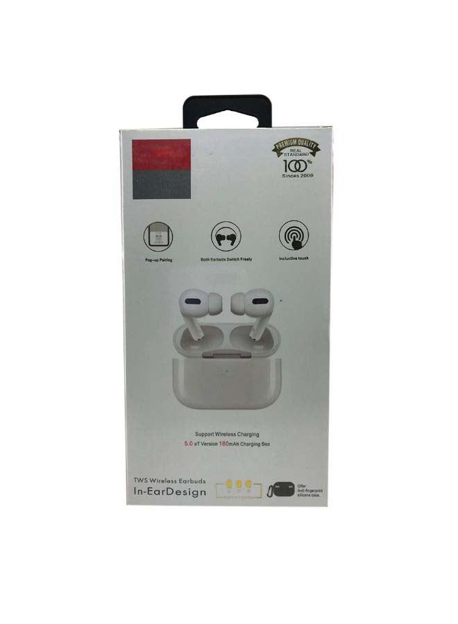 Generic - Tws Wireless Headset Earbuds Pro With Charging Case White - Image 1
