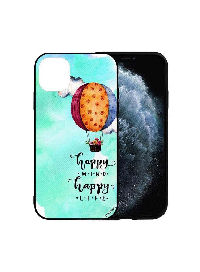 Covernex Protective Case Cover For Apple iPhone 12 Mini Happy Mind Happy Life - Image 2