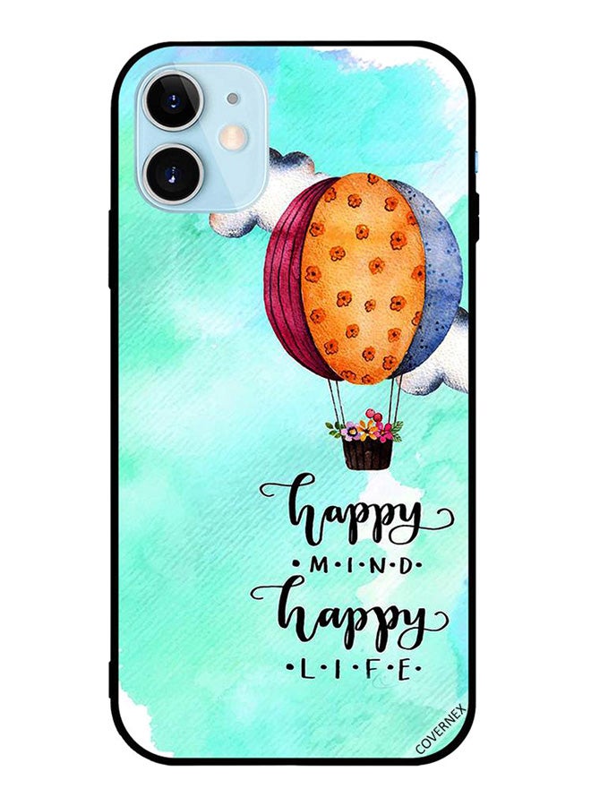 Covernex Protective Case Cover For Apple iPhone 12 Mini Happy Mind Happy Life - Image 1