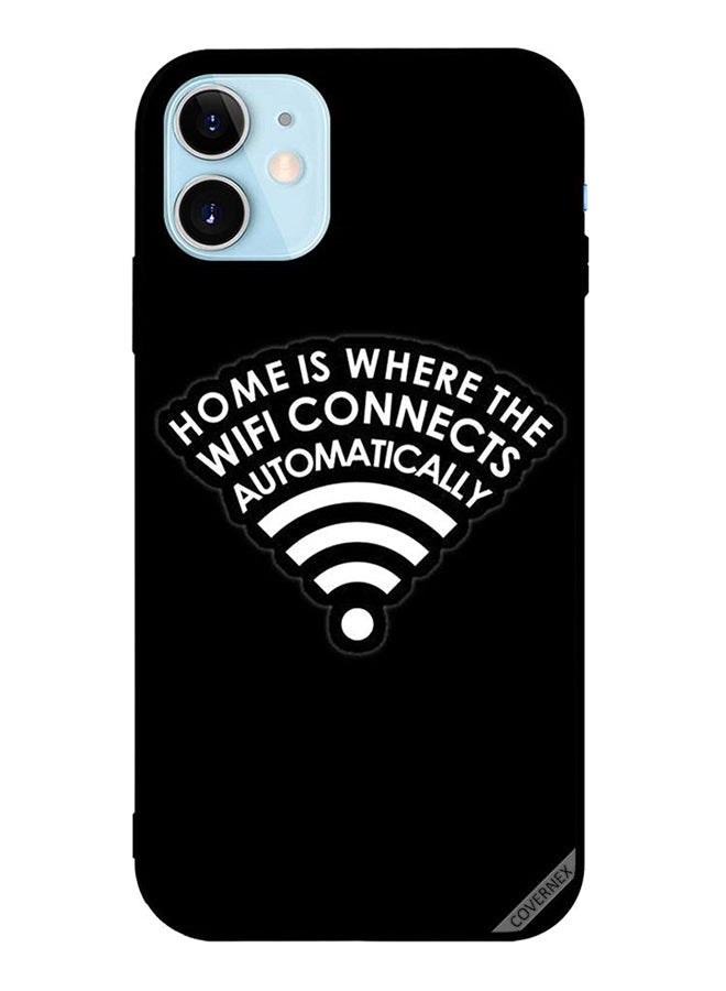 Covernex Protective Case Cover For Apple iPhone 12 Mini Home Is Where Wifi Connecting Automatically - Image 1