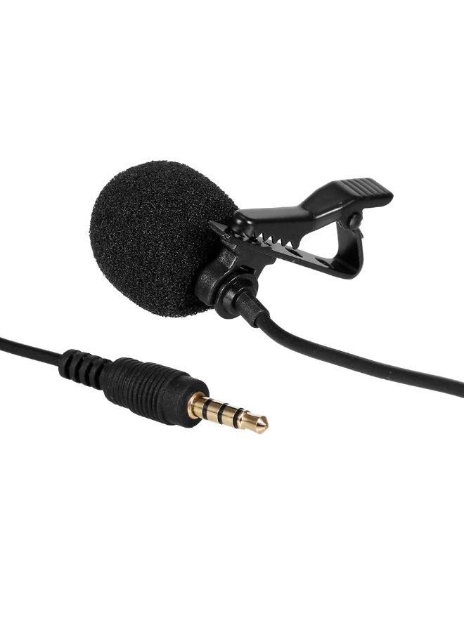 ميكروفون عنقي مكثف متعدد الاتجاهات بمنفذ 3.5AUX بجودة صوت فائقة لتسجيل الصوت والفيديو موديل GL-119 أسود - Image 2