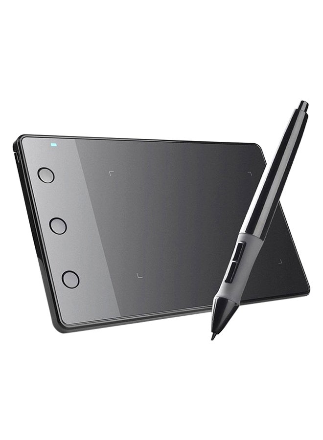 HUION Professional Graphics Drawing Tablet Black  - Image 1