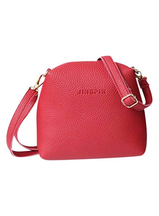 Generic 4-Piece PU Shoulder Bag Set Red  - Image 1