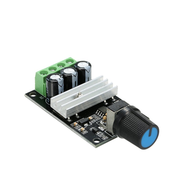 Generic - 6V 12V 24V 28V 3A PWM DC Motor Speed Regulator Controller With Adjustable Switch multicolour - Image 1